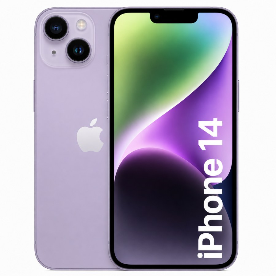 iPhone 14 256GB 5G (100% Battery) Purple