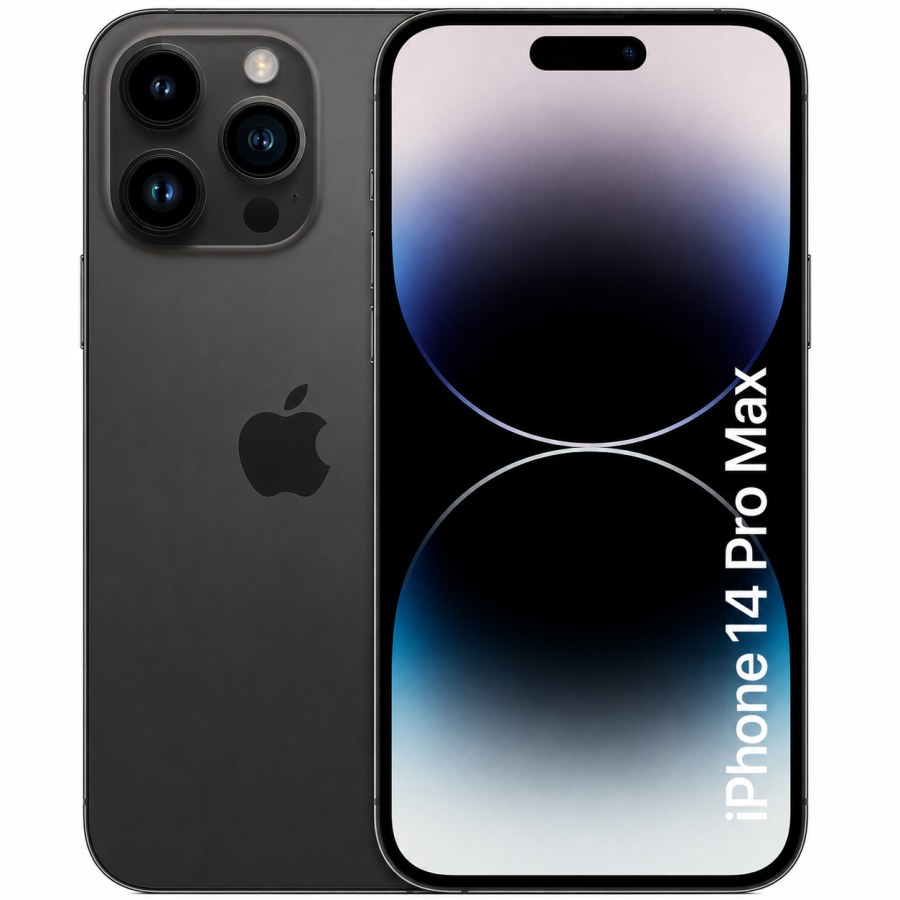 iPhone 14 Pro Max 128GB 5G (100% Battery) Black